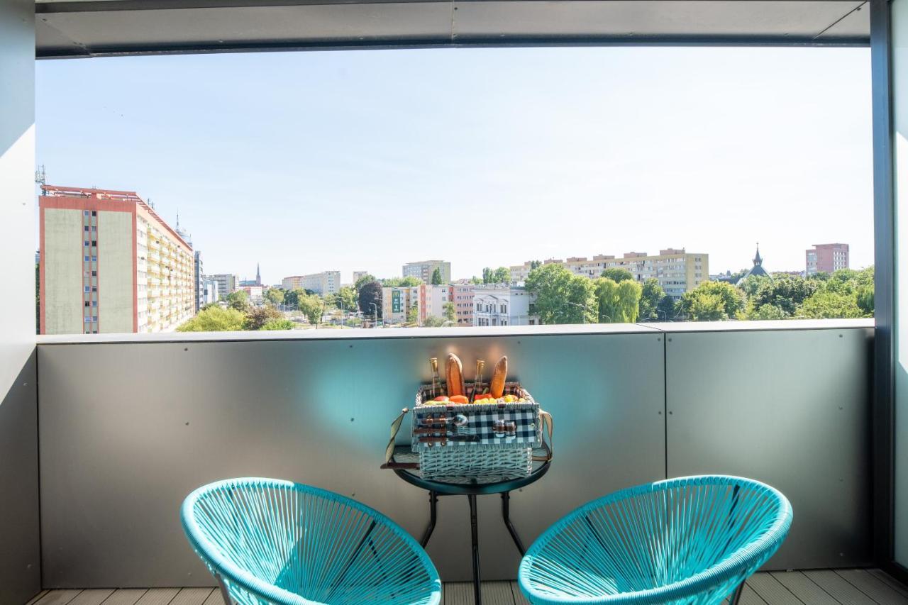 Hanza Tower Luxury Szczecin Exteriör bild