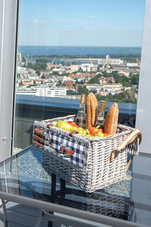 Hanza Tower Luxury Szczecin Exteriör bild